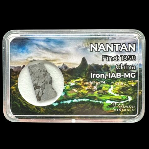 Meteorit Nantan 1,8g – Guangxi, Čína