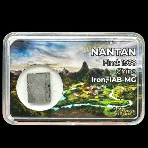 Meteorit Nantan 1,8g – Guangxi, Čína