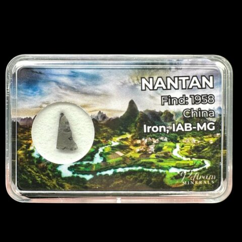 Meteorit Nantan 0,3g – Guangxi, Čína