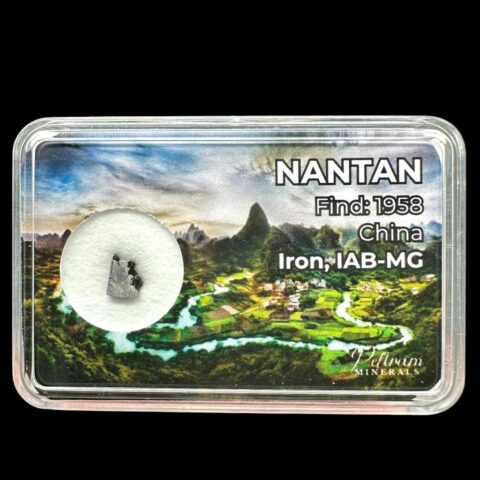 Meteorit Nantan 0,2g – Guangxi, Čína