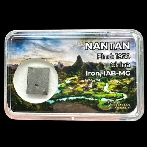 Meteorit Nantan 1,8g – Guangxi, Čína
