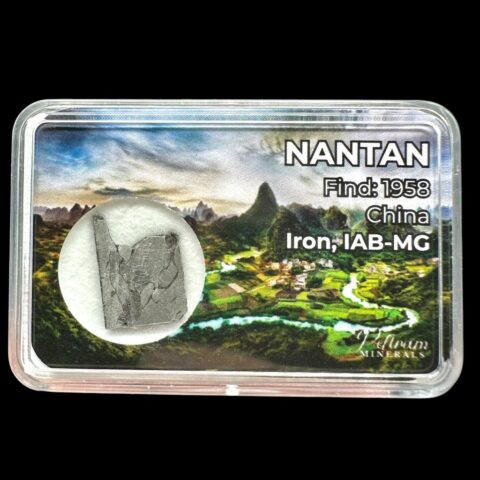 Meteorit Nantan 1,8g – Guangxi, Čína