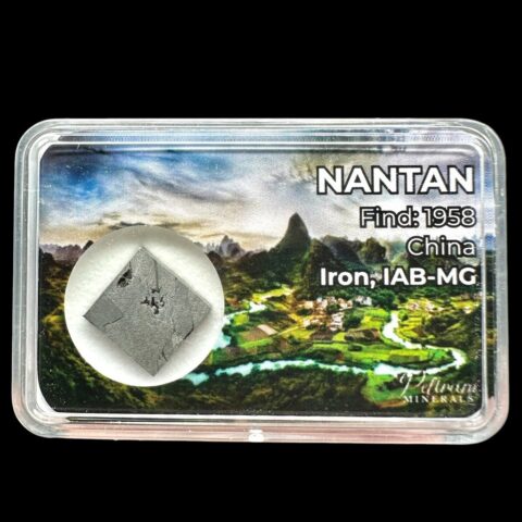 Meteorit Nantan 2,1g – Guangxi, Čína
