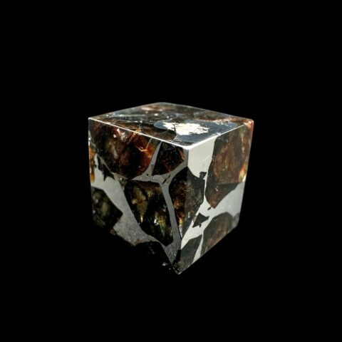 Meteorit Seymchan – pallasitová kostička 5g – Rusko