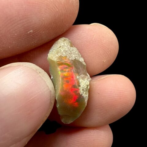 Drahý opál 6,75ct – Welo, Etiopie