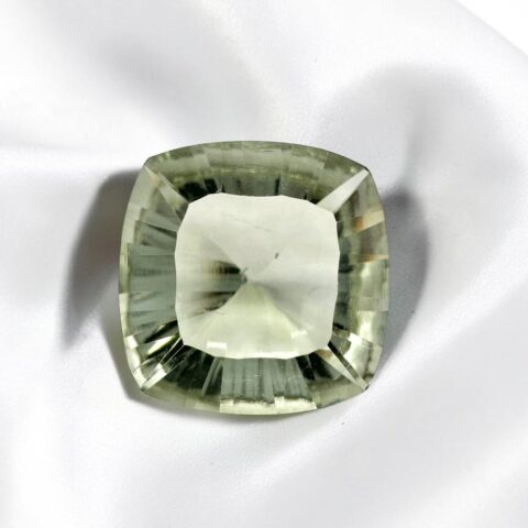 Broušený prasiolit z Brazílie 8,05ct