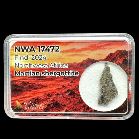 Marsovský meteorit NWA 17472 – 0,3g – Severozápadní Afrika