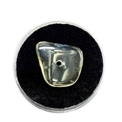 Tromlovaný korálek z libyjského pouštního skla 2,8ct
