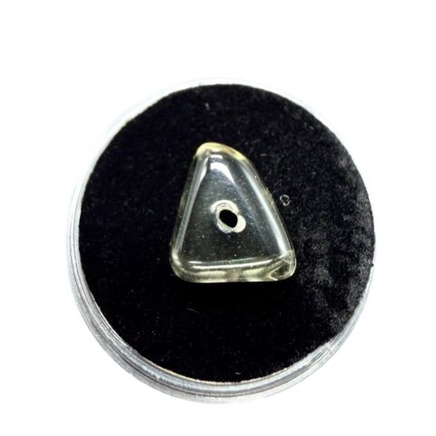 Tromlovaný korálek z libyjského pouštního skla 2,85ct
