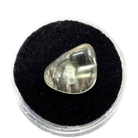 Tromlovaný korálek z libyjského pouštního skla 3,15ct