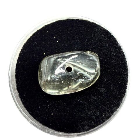 Tromlovaný korálek z libyjského pouštního skla 2,65ct