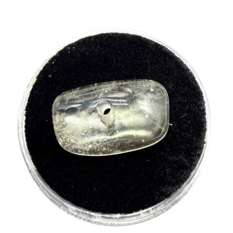 Tromlovaný korálek z libyjského pouštního skla 4,15ct