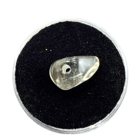 Tromlovaný korálek z libyjského pouštního skla 1,9ct