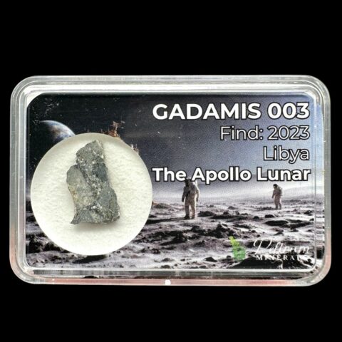 Lunární meteorit Gadamis 003 – 0,6g – Libye