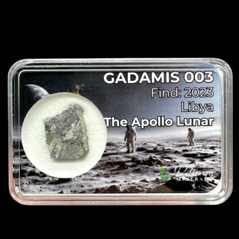 Lunární meteorit Gadamis 003 – 0,8g – Libye