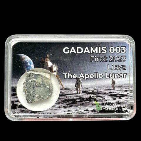 Lunární meteorit Gadamis 003 – 0,9g – Libye