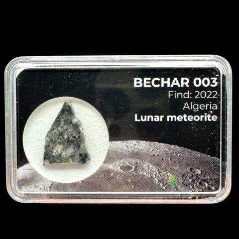 Lunární meteorit Bechar 003 – 0,5g – Alžírsko