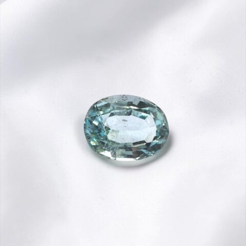 Broušený akvamarín z Indie 1,55ct